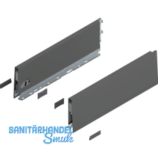 BLUM MERIVOBOX Zarge Höhe K, NL 400, Oriongrau-matt BLUM MERIVOBOX Zarge Höhe K, NL 400, Oriongrau-matt