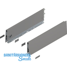 BLUM MERIVOBOX Zarge Höhe K, NL 450, Indiumgrau-matt BLUM MERIVOBOX Zarge Höhe K, NL 450, Indiumgrau-matt