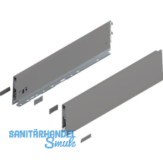 BLUM MERIVOBOX Zarge H�he K, NL 500, Indiumgrau-matt