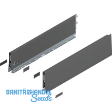 BLUM MERIVOBOX Zarge H�he K, NL 500, Oriongrau-matt