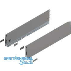 BLUM MERIVOBOX Zarge Höhe K, NL 550, Indiumgrau-matt BLUM MERIVOBOX Zarge Höhe K, NL 550, Indiumgrau-matt