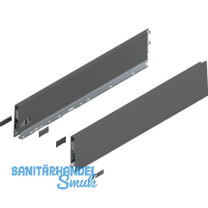 BLUM MERIVOBOX Zarge H�he K, NL 600, Oriongrau-matt