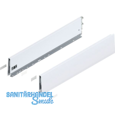 BLUM MERIVOBOX Zarge Höhe K, NL 600, Seidenweiß-matt BLUM MERIVOBOX Zarge Höhe K, NL 600, Seidenweiß-matt