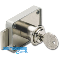 BURG W�CHTER MZ 83 Zyl.-Kastenschloss verschiedensperrend, Zink vernickelt