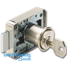 BURG W�CHTER MZ 23/25 mm Zyl.-Kastenschloss SB-1, Messing poliert