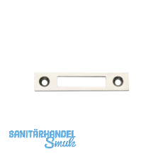 JUNIE Schlie�blech eckig, 60x12 mm, Stahl vernickelt