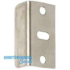 Winkelschließblech 30x11x11 mm, Stahl vernickelt Winkelschließblech 30x11x11 mm, Stahl vernickelt