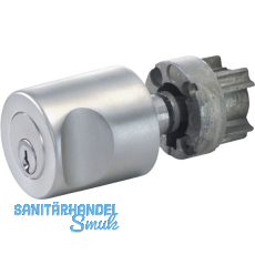 JUNIE 3541 ASS Zylinder-Drehgriff rechts, Sperre BN 0101, Zamak vernickelt