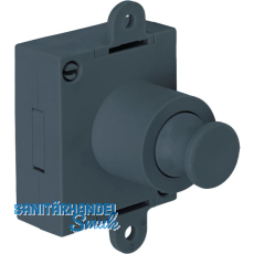 JUNIE Push-Lock Riegelschloss einseitig, Kunststoff anthrazitgrau JUNIE Push-Lock Riegelschloss einseitig, Kunststoff anthrazitgrau