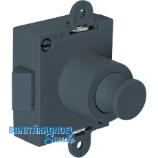 JUNIE Push-Lock Fallen-Drehstangenschloss einseitig, Kunststoff anthrazitgrau JUNIE Push-Lock Fallen-Drehstangenschloss einseitig, Kunststoff anthrazitgrau