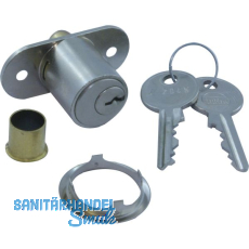 JUNIE 2960 Zylinder-Druckschloss Sperre BN 0101, Zylinder Messing vern. matt