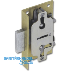 JUNIE 619 Bart-Kastenschloss, Dornma� 50 mm, Stahl/R�ckblech aus Messing