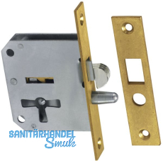 JUNIE 2173 Bart-Rollladenschloss links, Dornma� 20 mm, Stahl/Stulp Messing