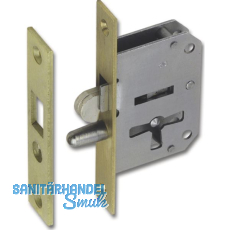 JUNIE 2173 Bart-Rollladenschloss rechts, Dornma� 30 mm, Stahl/Stulp Messing
