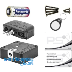 PS SOLO Elektronikschloss Set 125 kHz, Zamak/Kunststoff schwarz PS SOLO Elektronikschloss Set 125 kHz, Zamak/Kunststoff schwarz