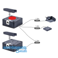 PS SOLO Elektronikschloss Set - 2 Fronten, 125 kHz, Zamak/Kunststoff schwarz PS SOLO Elektronikschloss Set - 2 Fronten, 125 kHz, Zamak/Kunststoff schwarz