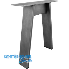 SIMAUSROM Bankkufe A-Form Breite 380 mm Schwarzstahl schutzlackiert