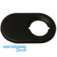 HEKNA Anschlagplatte 512, Zamak schwarz HEKNA Anschlagplatte 512, Zamak schwarz