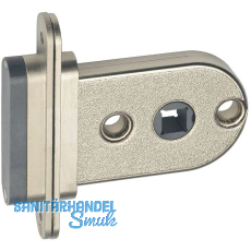 JUNIE Magnetschloss mit Seitenriegel, Dornma� 40mm, Zamak vernickelt