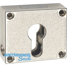 JUNIE 7445 Zylinder-Kastenschloss Dornmaß 25 mm, Messing vernickelt JUNIE 7445 Zylinder-Kastenschloss Dornmaß 25 mm, Messing vernickelt