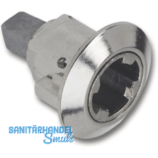 HEKNA SYSTEM 24 Zylindereinsatz, Zamak vernickelt matt