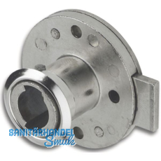 HEKNA Zylinder-Kastenschloss 3012 links, Dornma� 30 mm, Zamak vernickelt