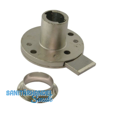 HEKNA Zylinder-Kastenschloss 3012 Lade, Dornma� 30 mm, Zamak vernickelt