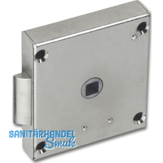 HEKNA Zylinder-Fallenschloss 920 Dornma� 32 mm, Stahl vernickelt