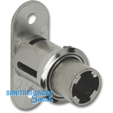 HEKNA Zylinder-Druckschloss 6026 Zamak vernickelt HEKNA Zylinder-Druckschloss 6026 Zamak vernickelt