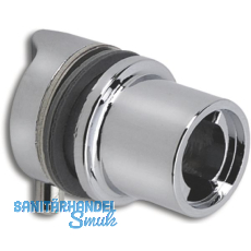 HEKNA Zylinder-Glast�rschloss 6010, Zamak verchromt poliert