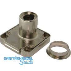 HEKNA Zylinder-Kastenschloss 1280 Lade, Dornma� 25 mm, Zamak vernickelt