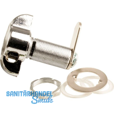 SISO Spindschloss 300 rechts, zur Sperre mittels Vorhangschloss, Zamak verchromt