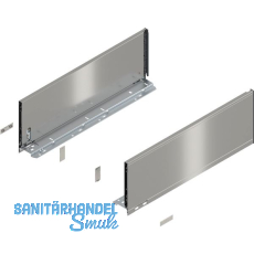 BLUM LEGRABOX pure SET H�he C, BLUMOTION S, 70Kg, NL 500, INOX