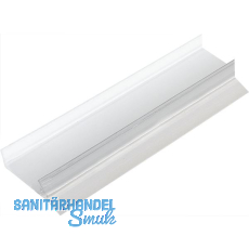 REHAU Sockel-Abschlussprofil 19 mm mit Dichtlippe, Kunststoff transparent REHAU Sockel-Abschlussprofil 19 mm mit Dichtlippe, Kunststoff transparent