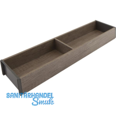 BLUM AMBIA-LINE Schubkastenrahmen schmal, NL450mm, B100mm, Nebraska Eiche