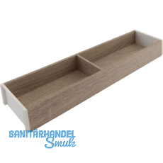BLUM AMBIA-LINE Schubkastenrahmen schmal, NL550mm, B100mm, Bardolino Eiche