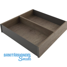 BLUM AMBIA-LINE Schubkastenrahmen ab NL270 mm, B242mm, Nebraska Eiche