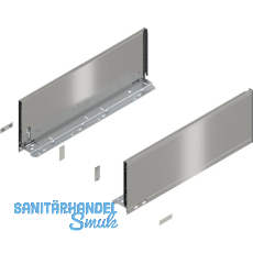 BLUM LEGRABOX pure SET Höhe C, TIP-ON, 40kg, NL 400, INOX BLUM LEGRABOX pure SET Höhe C, TIP-ON, 40kg, NL 400, INOX