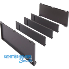 BLUM AMBIA-LINE Flaschenset, B200mm, Kunststoff Oriongrau matt