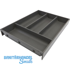 BLUM AMBIA-LINE Besteckeinsatz NL450mm,B300mm, Stahl Oriongrau
