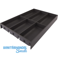 BLUM AMBIA-LINE Besteckeinsatz NL500mm,B300mm, Stahl Oriongrau