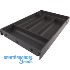 BLUM AMBIA-LINE Besteckeinsatz NL550mm,B300mm, Stahl Oriongrau