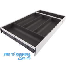 BLUM AMBIA-LINE Besteckeinsatz NL550mm,B300mm, Stahl SW/OG