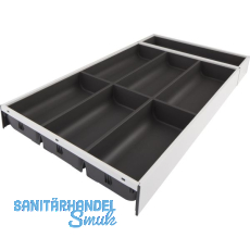 BLUM AMBIA-LINE Besteckeinsatz NL600mm,B300mm, Stahl SW/OG