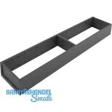 BLUM AMBIA-LINE Schubkastenrahmen schmal, NL500mm, Stahl Oriongrau matt