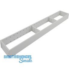 BLUM AMBIA-LINE Schubkastenrahmen schmal, NL600mm, Stahl Seidenwei� matt