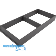 BLUM AMBIA-LINE Schubkastenrahmen breit, NL450mm, Stahl Oriongrau matt