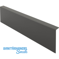 BLUM AMBIA-LINE Holzr�ckwandadapter. H�he M, B242 mm, Stahl Oriongrau