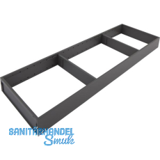 BLUM AMBIA-LINE Schubkastenrahmen breit, NL650mm, Stahl Oriongrau matt