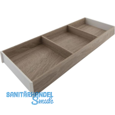 BLUM AMBIA-LINE Schubkastenrahmen breit, NL650mm, B200mm, Bardolino Eiche